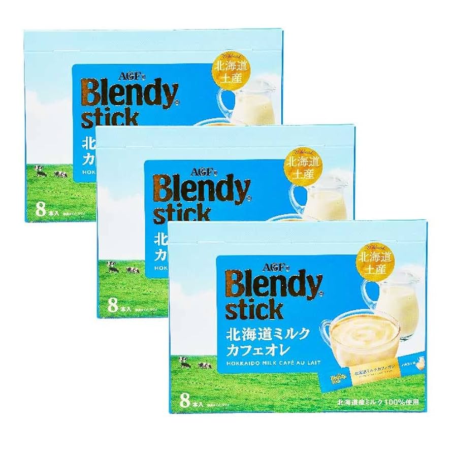ブレンディスティック 北海道ミルクカフェオレ 8本入り Amazon.co.jp: AGF ブレンディスティック 北海道ミルクカフェ